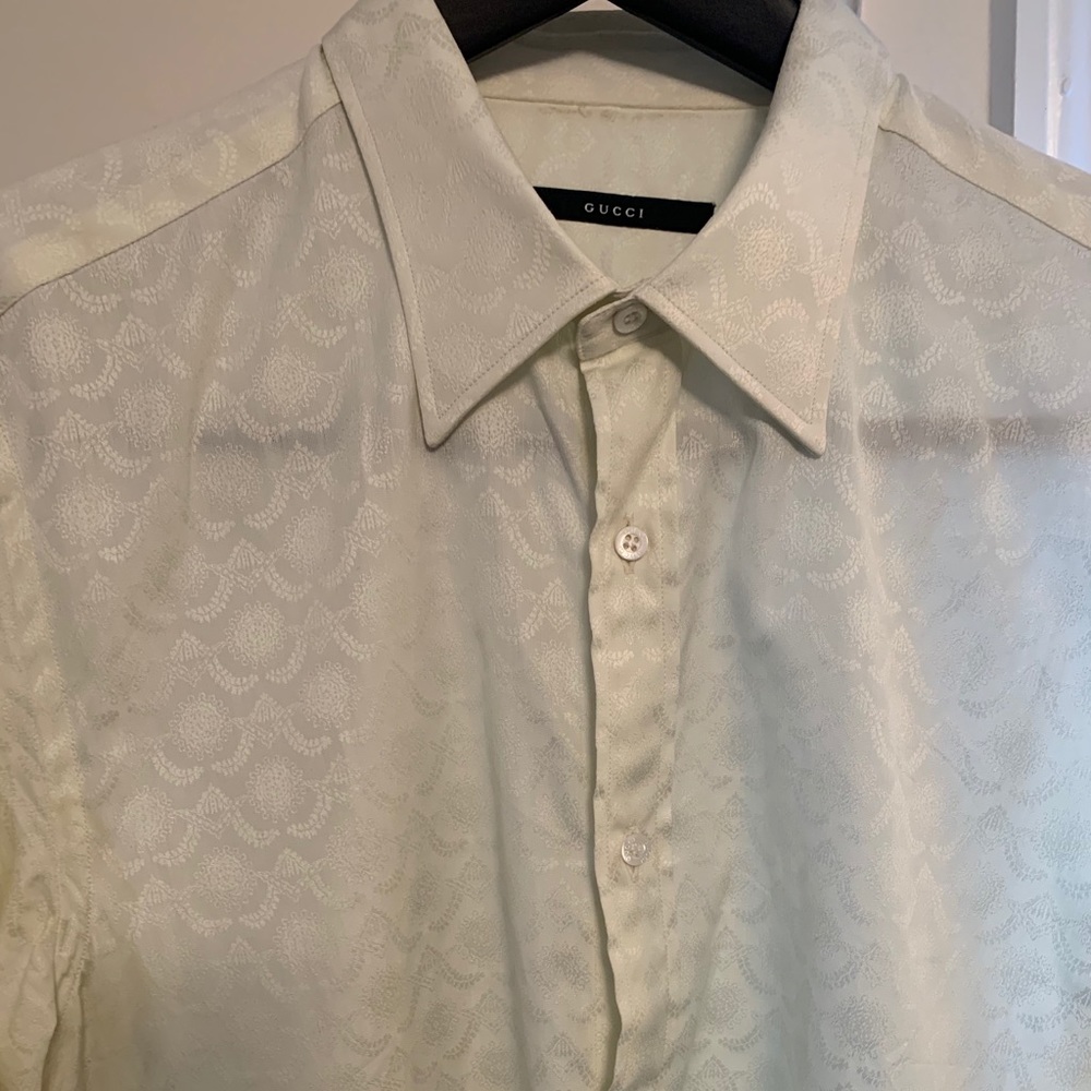 Gucci Long sleeves button down shirt